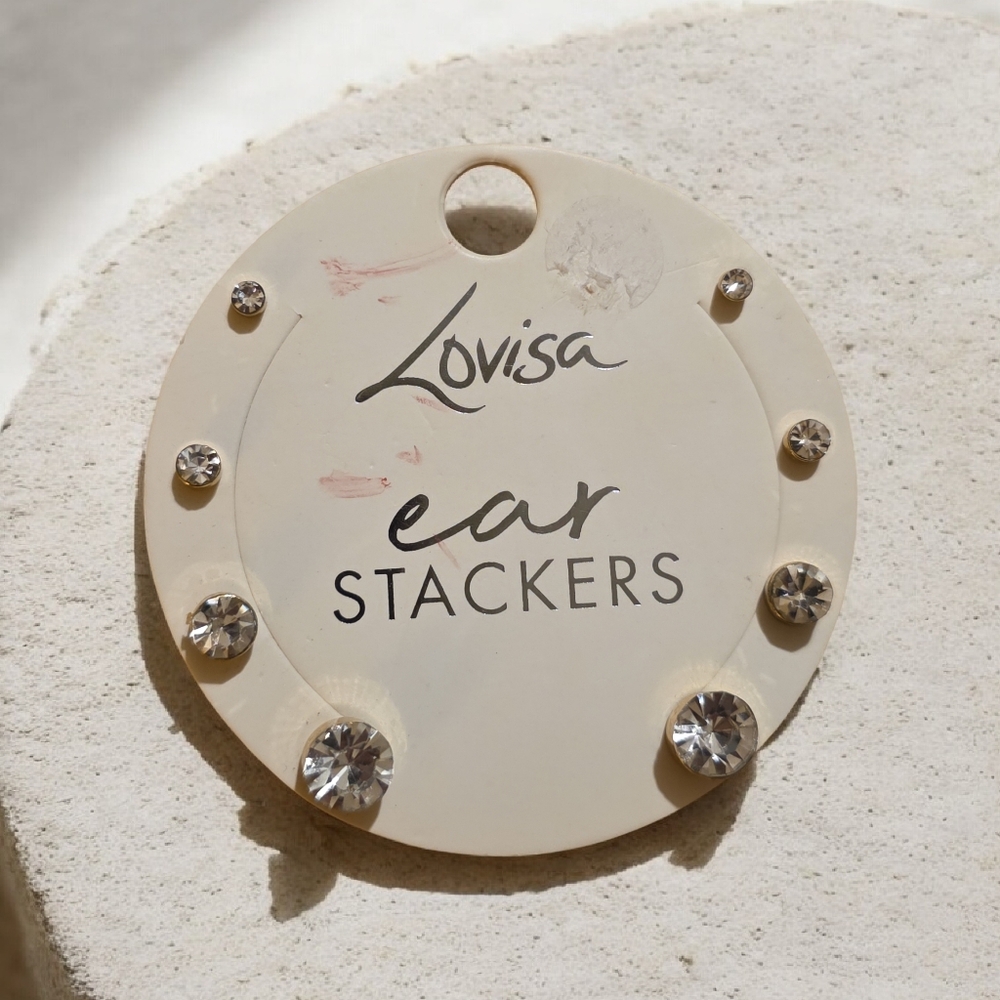 Silver Ear Stackers